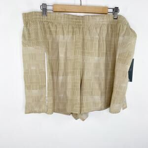 VRST Tan Painted Stone 5" Accelerate Run Shorts Active Running Mens Size XXL